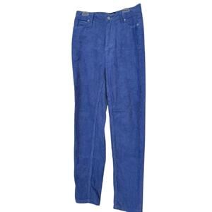 BDG Y2K  Mom High Rise Corduroy Pants Periwinkle Blue Size 24 Vintage 90s